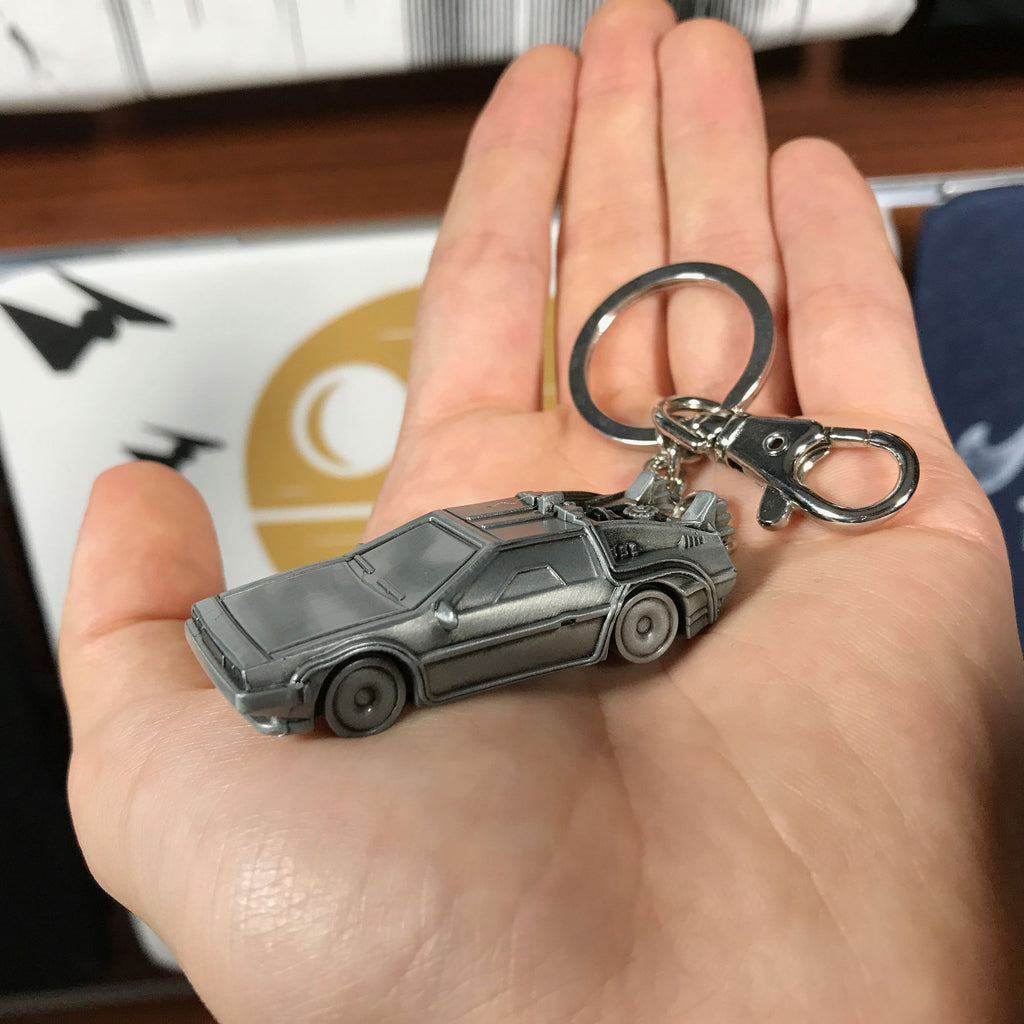 Image produit Retour vers le Futur - Porte-clés DeLorean 3D