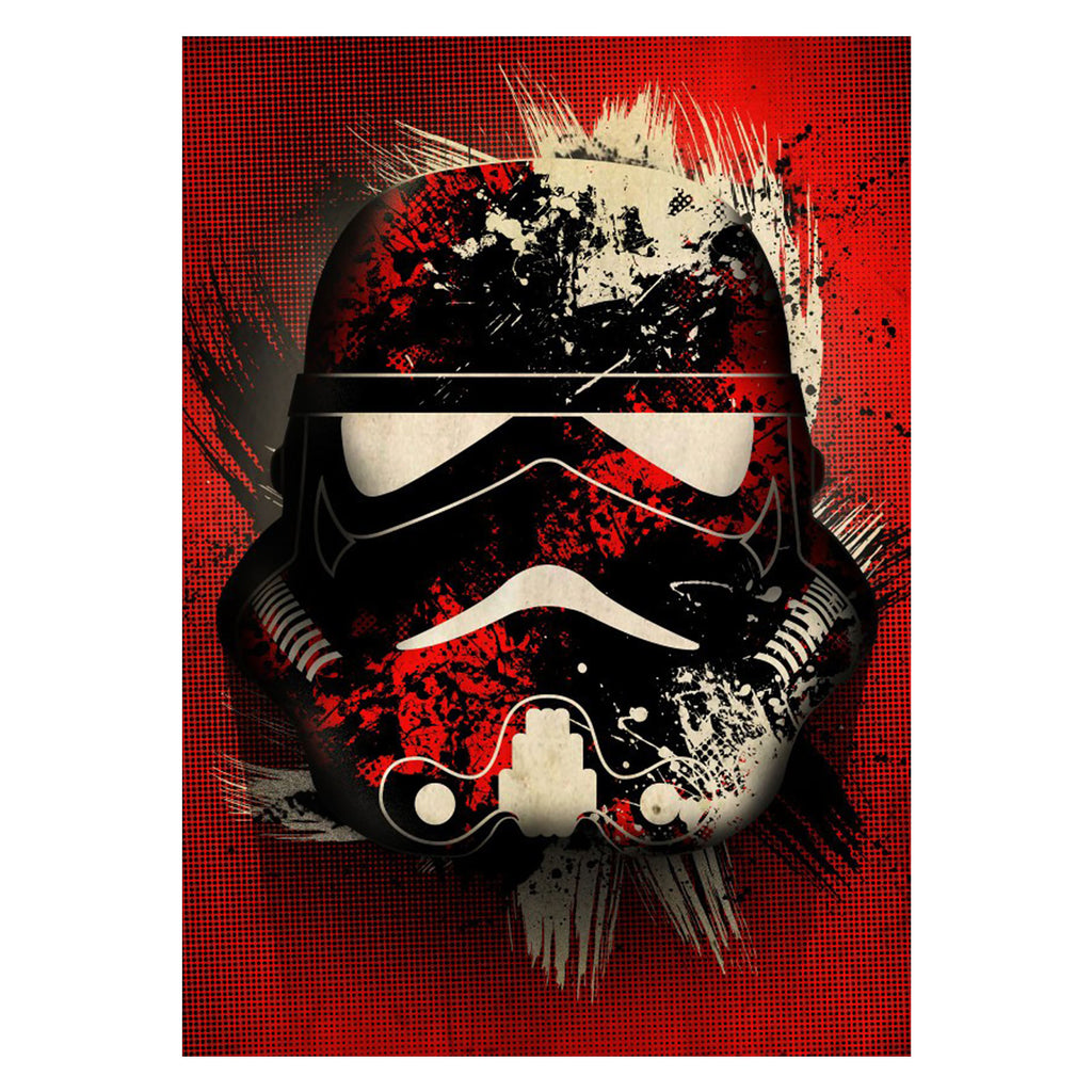 Image produit Star Wars - Poster métallique éclaboussé de Stormtrooper