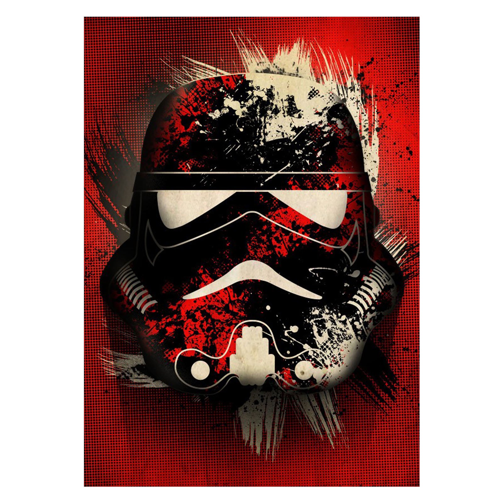 Image produit Star Wars - Poster métallique éclaboussé de Stormtrooper