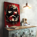 Image produit Star Wars - Poster métallique éclaboussé de Stormtrooper
