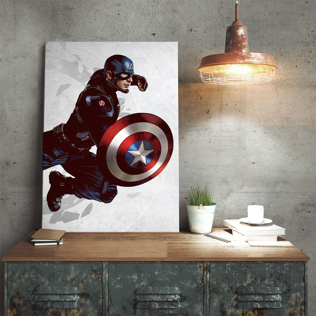 Image produit Captain America - Civil War Affiche Métallique