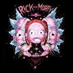 Image produit Rick et Morty - T-shirt Head Split noir