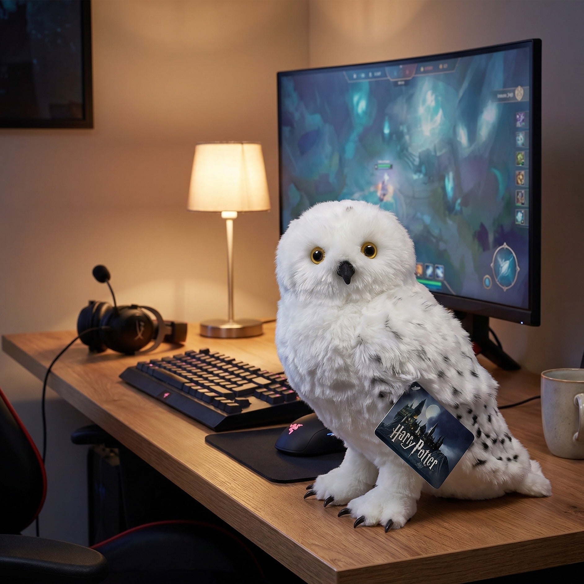 Image produit Harry Potter - Hedwig Figurine en peluche 30 cm