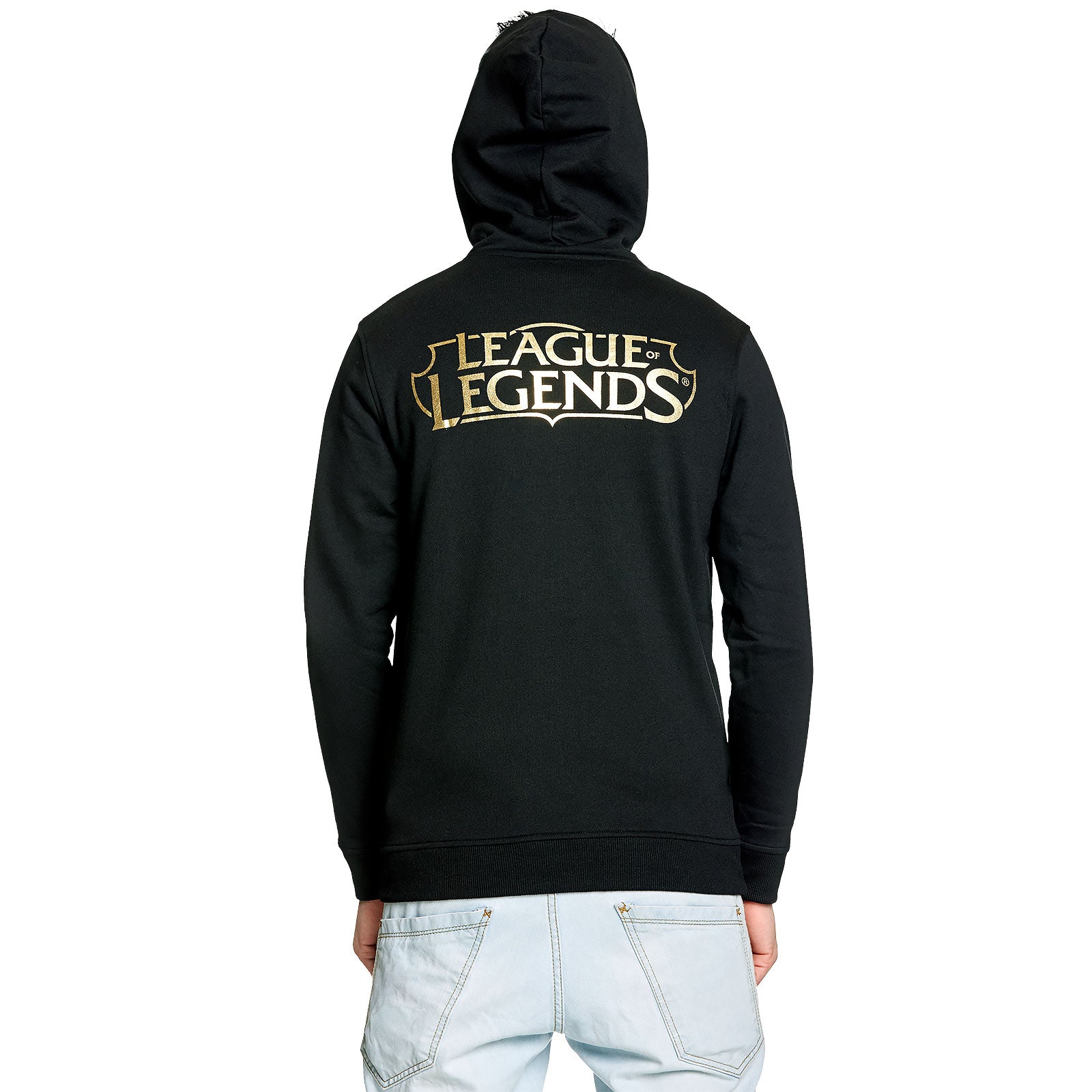 Image produit League of Legends - Sweat à capuche logo noir