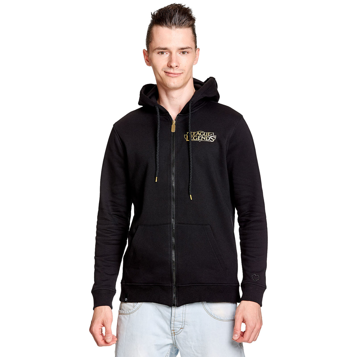 Image produit League of Legends - Sweat à capuche logo noir