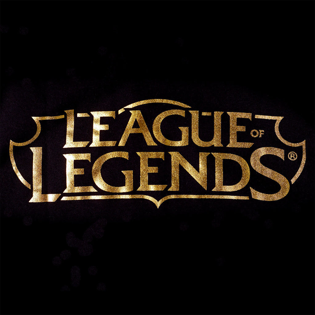 Image produit League of Legends - Sweat à capuche logo noir
