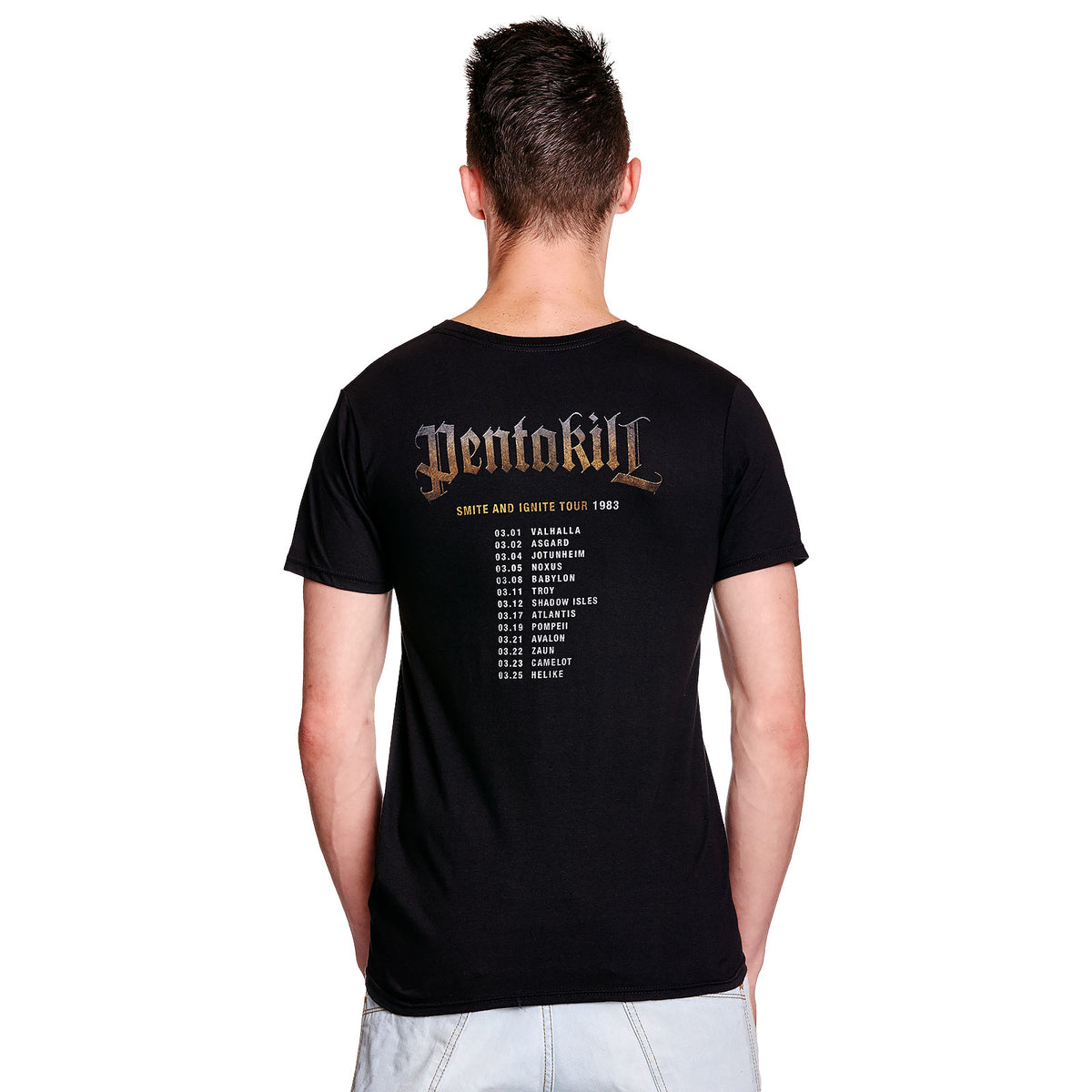 Image produit League of Legends - T-shirt Pentakill noir