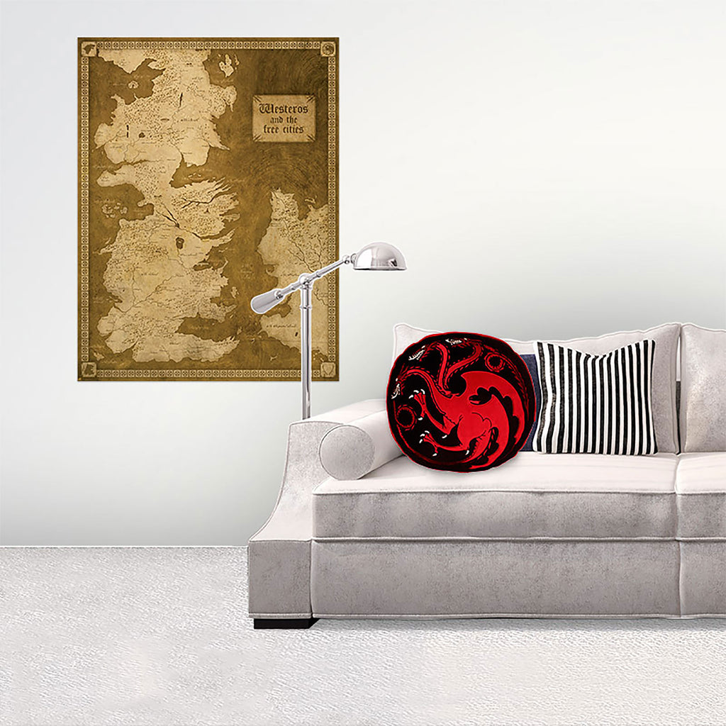 Image produit Game of Thrones - Coussin blason Targaryen