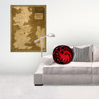 Image produit Game of Thrones - Coussin blason Targaryen