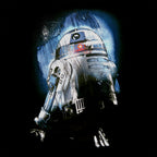 Image produit Star Wars - T-shirt noir R2-D2 Droid dans le noir