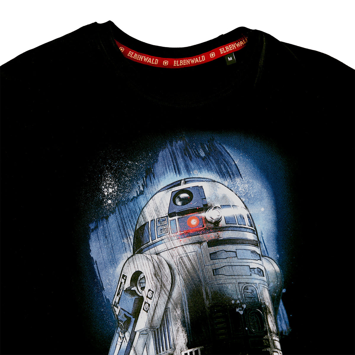 Image produit Star Wars - T-shirt noir R2-D2 Droid dans le noir