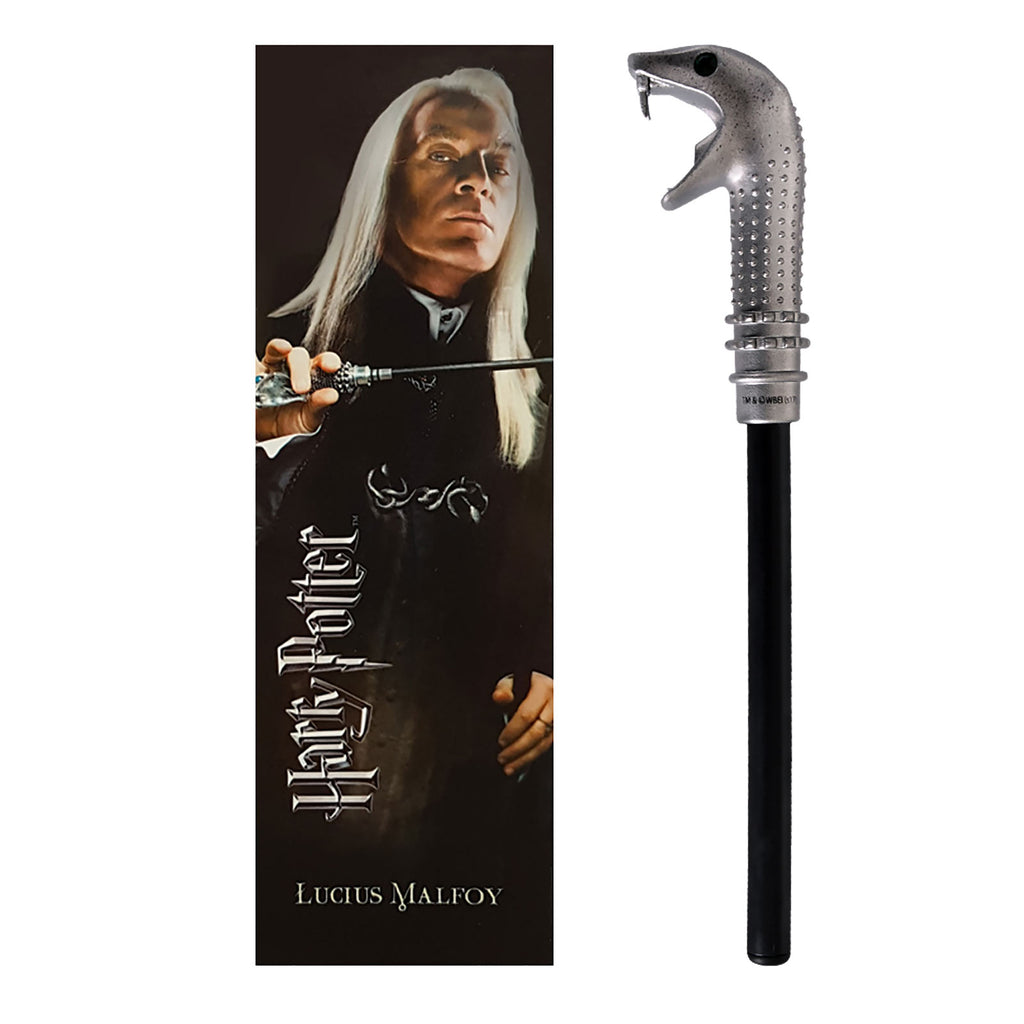 Image produit Stylo baguette & marque-page Lucius Malfoy - Harry Potter