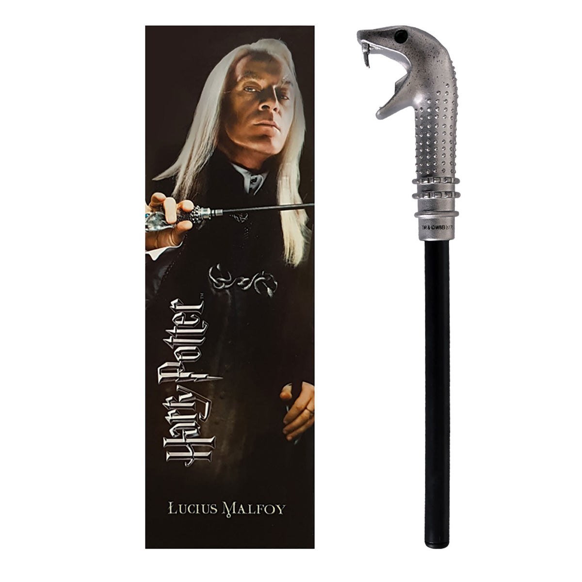 Image produit Stylo baguette & marque-page Lucius Malfoy - Harry Potter