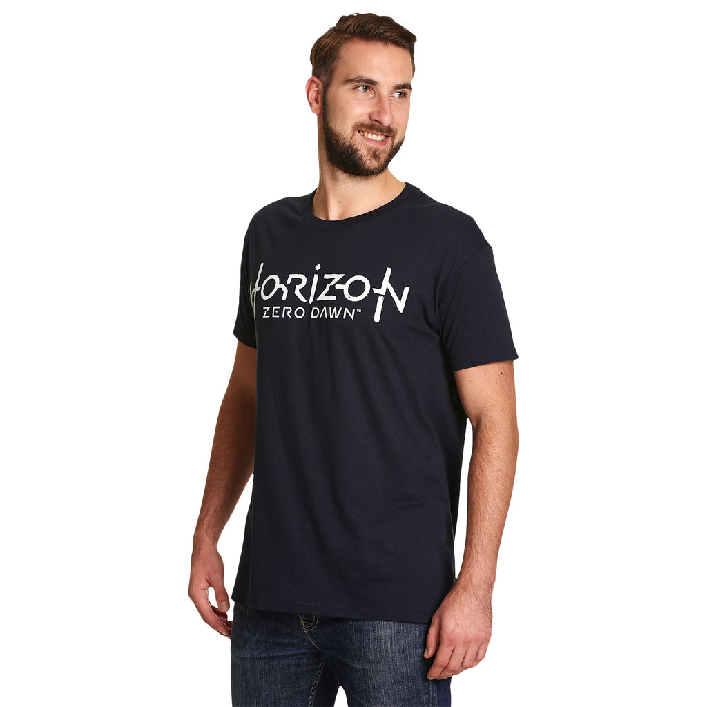 Image produit Horizon Zero Dawn - T-shirt logo bleu