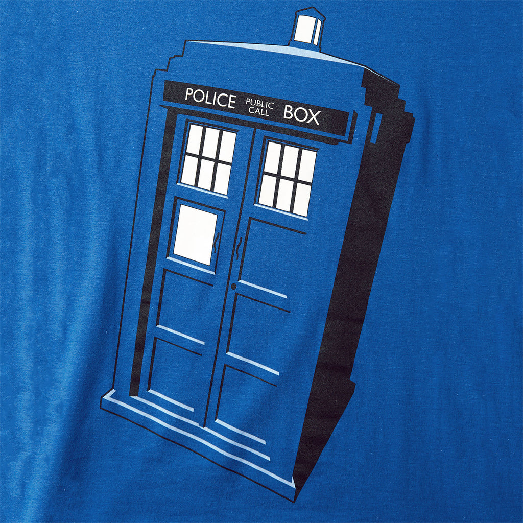 Product image Doctor Who - Tardis Police Box T-Shirt Blue