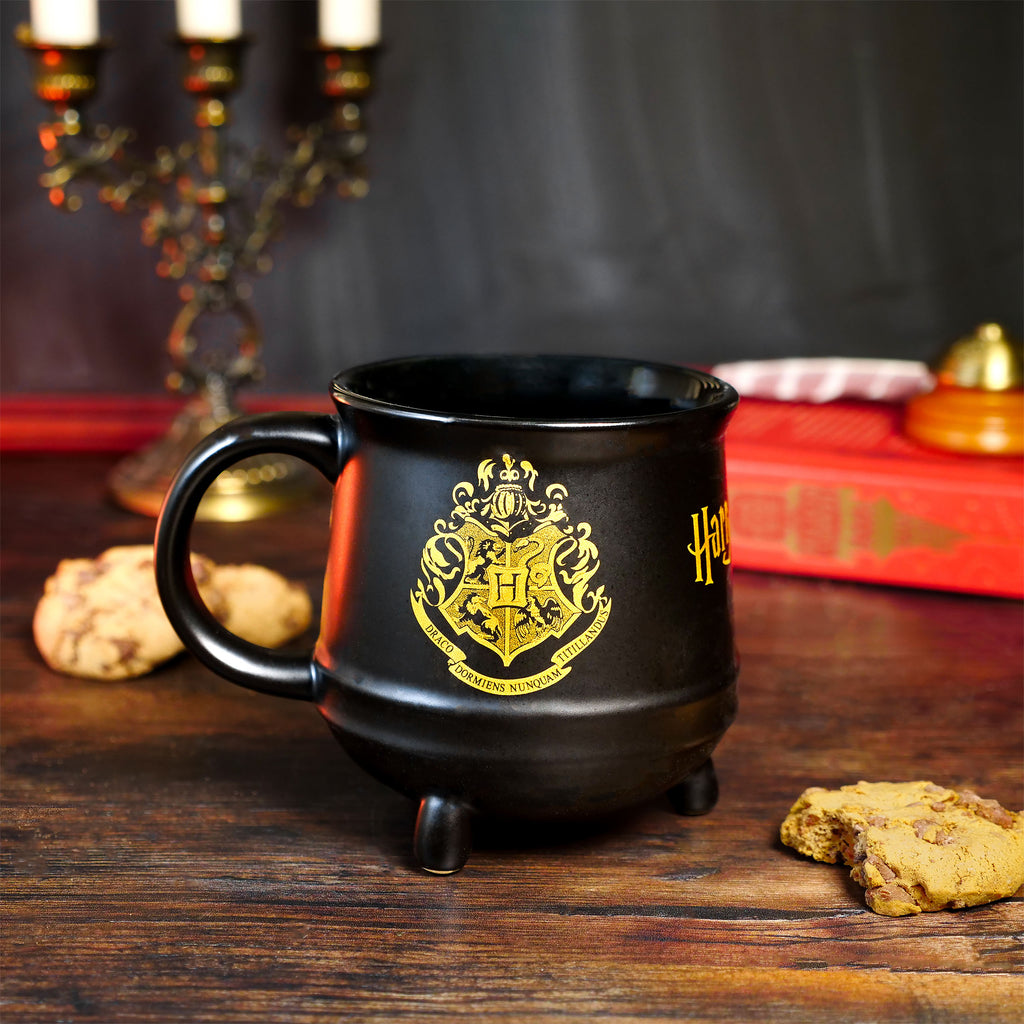 Image produit Harry Potter - Tasse Chaudron avec blason de Poudlard