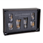Image produit Game of Thrones - Lot de 6 verres à shots à armoiries