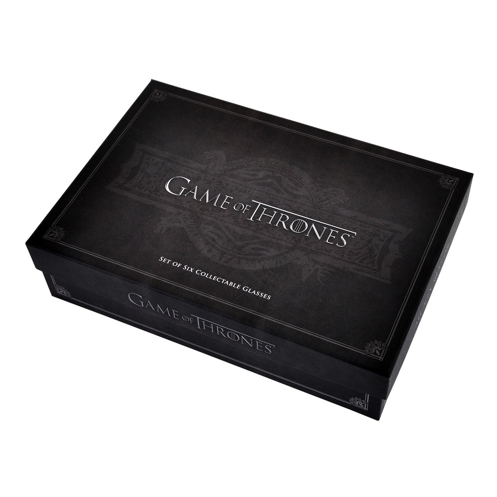 Image produit Game of Thrones - Lot de 6 verres à shots à armoiries