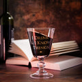 Image produit Game of Thrones - Verre à vin Drink and Know