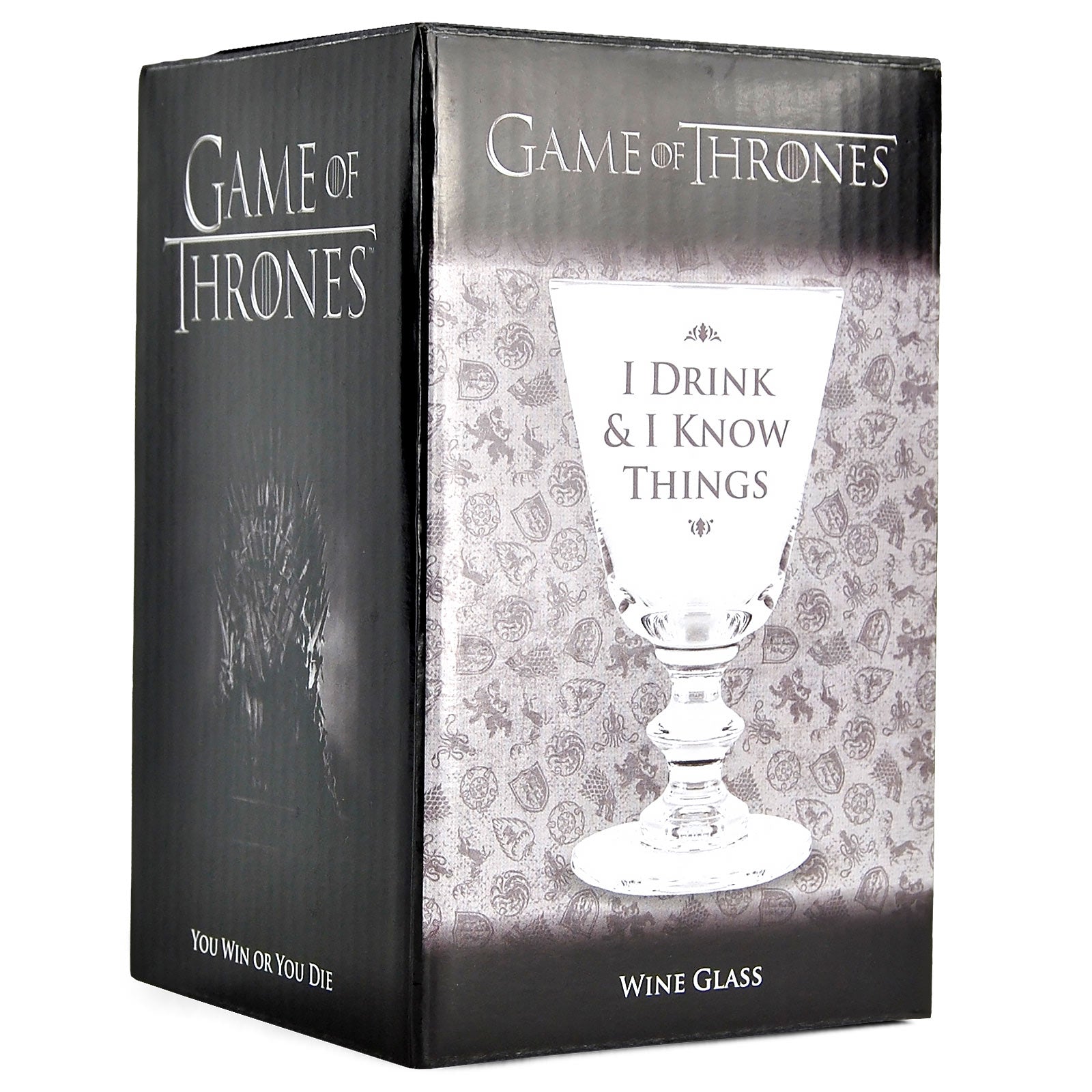 Image produit Game of Thrones - Verre à vin Drink and Know