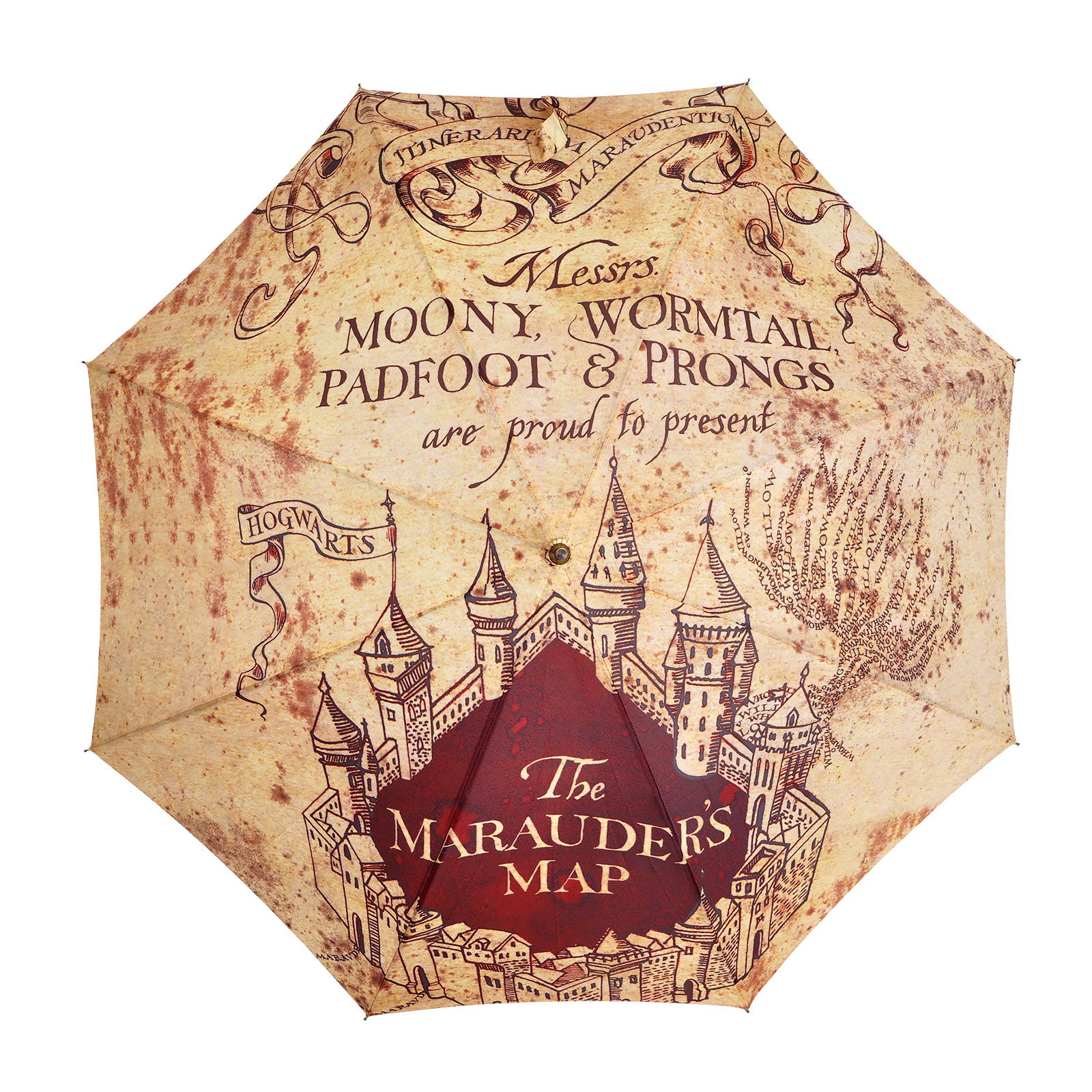 Image produit Harry Potter - Parapluie beige de la carte des Maraudeurs