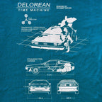 Product image Back to the Future - Delorean T-Shirt Blue