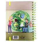 Image produit Rick and Morty - Carnet de notes Portal A5 néon