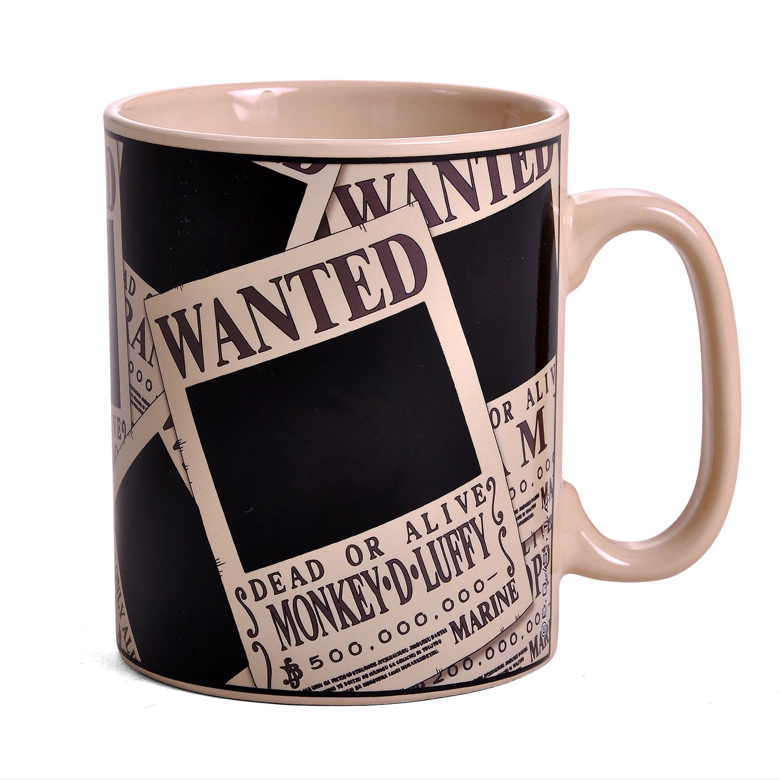 Image produit One Piece - Tasse Thermochromique Wanted