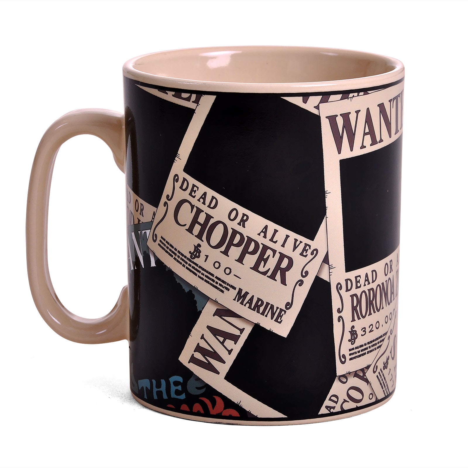 Image produit One Piece - Tasse Thermochromique Wanted