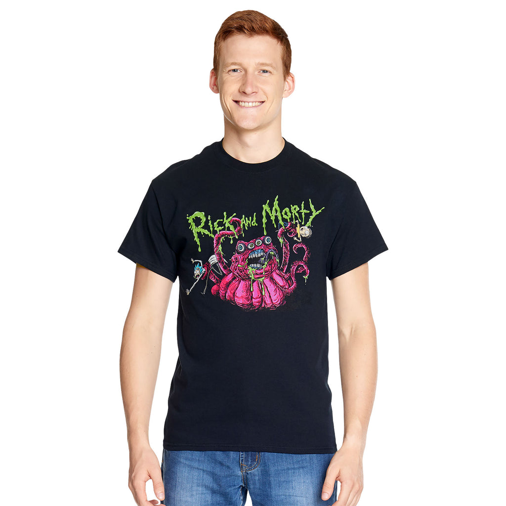 Image produit Rick et Morty - T-shirt Monster Slime noir