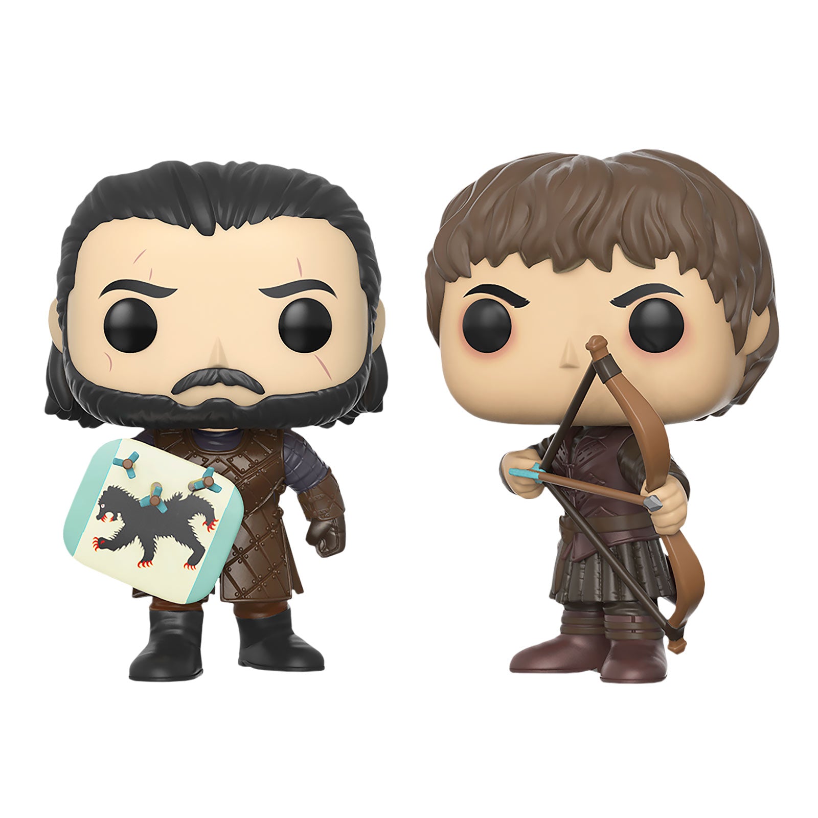 Image produit Game of Thrones - Jon Snow & Ramsay Bolton Mini-Figurines