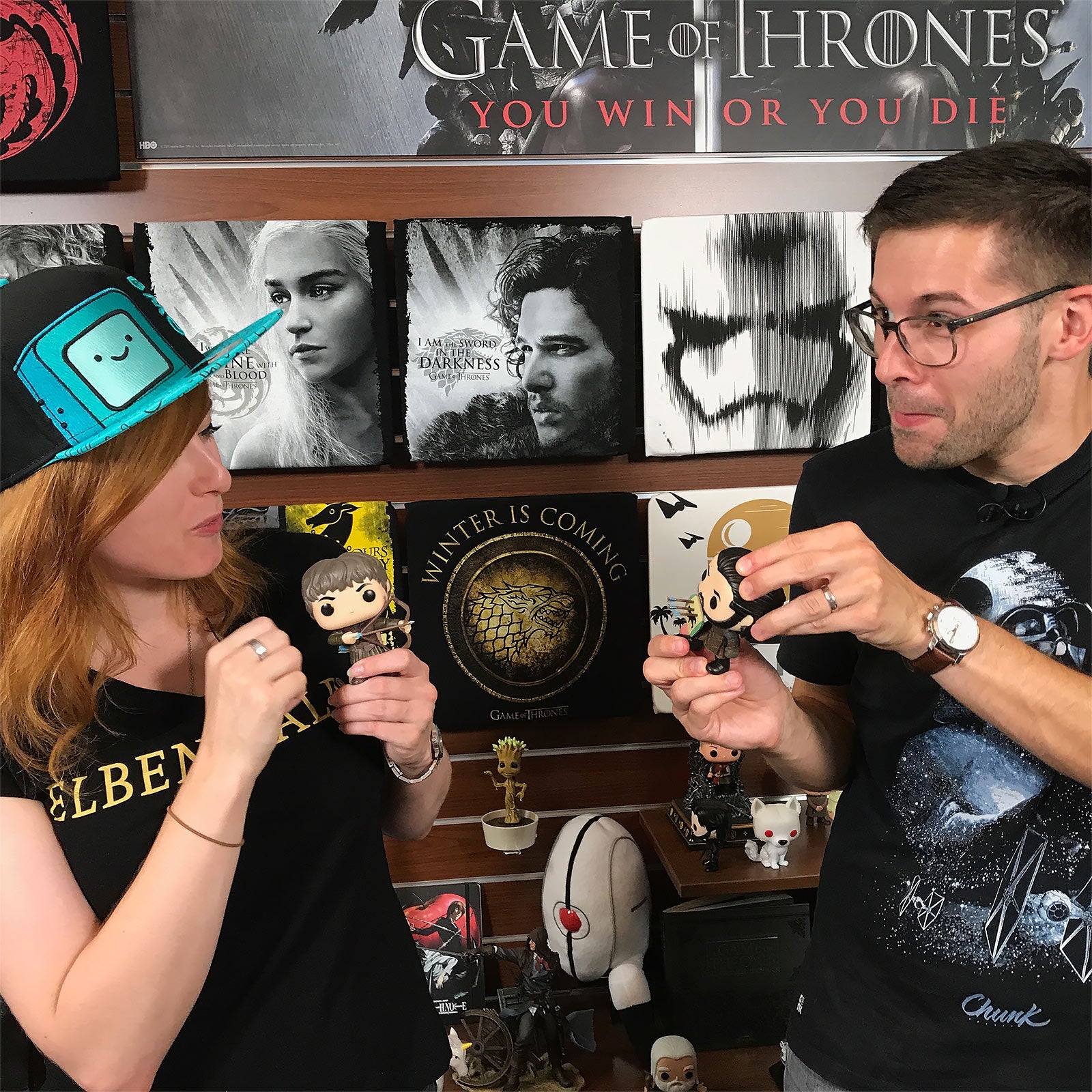 Image produit Game of Thrones - Jon Snow & Ramsay Bolton Mini-Figurines