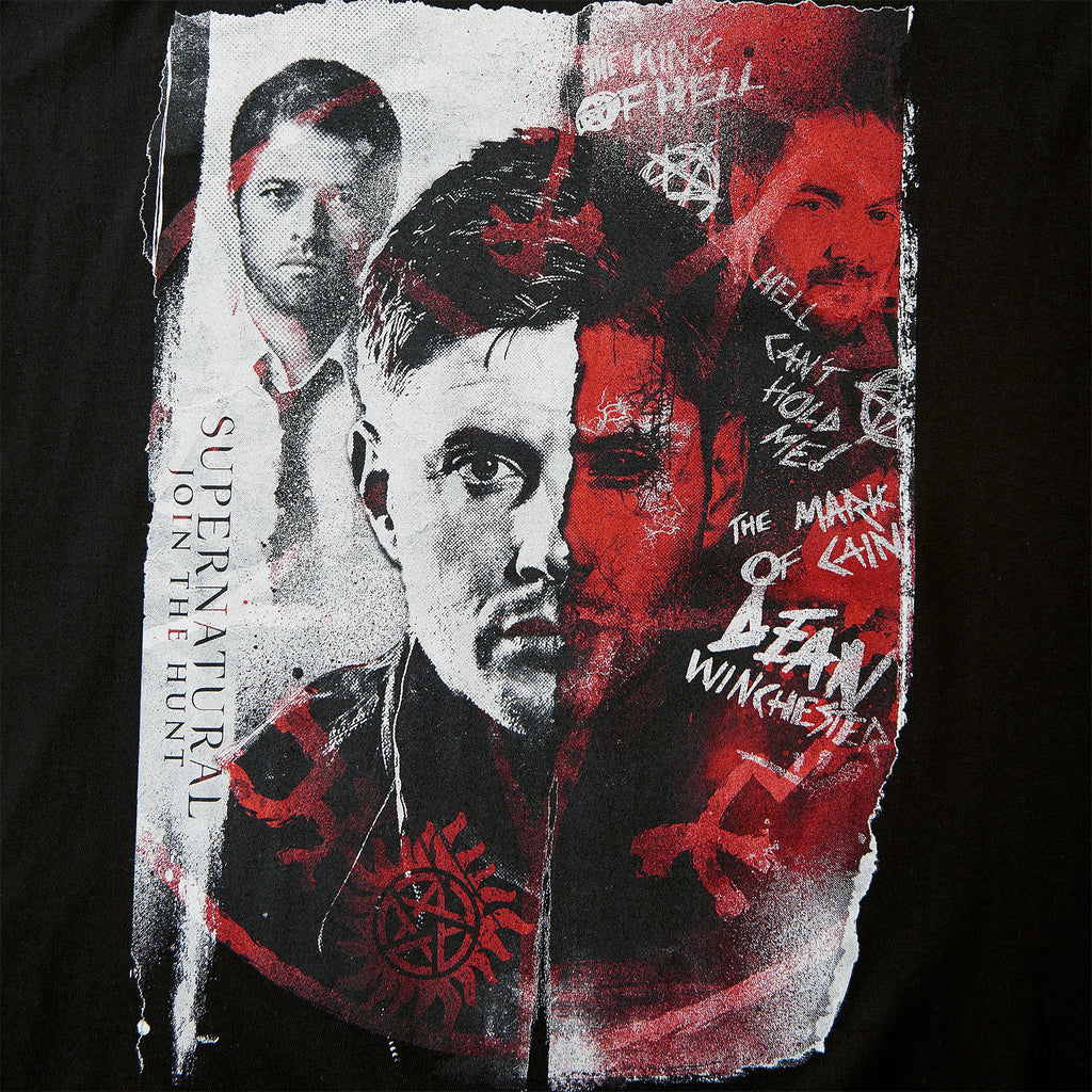 Image produit Supernatural - T-shirt Dean Winchester noir