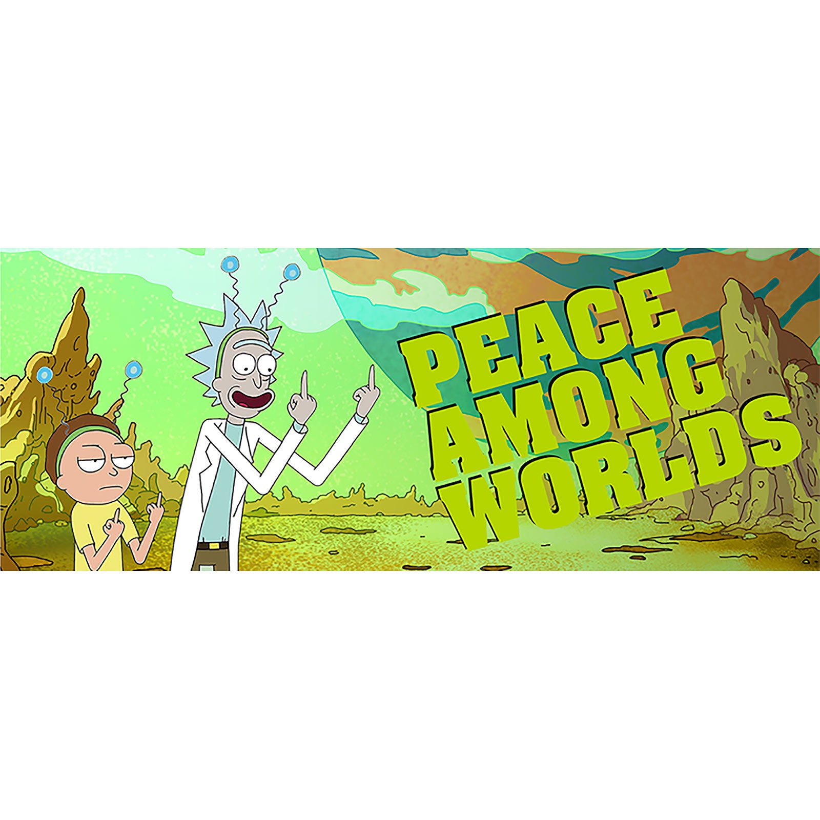 Image produit Rick et Morty - Tasse Peace