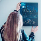 Image produit Harry Potter - Tableau mural de Poudlard avec lumière