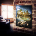 Image produit Harry Potter - Tableau mural de Poudlard avec lumière