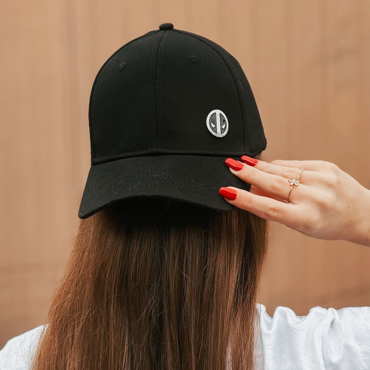 Image produit Deadpool - Casquette Logo Métal noir