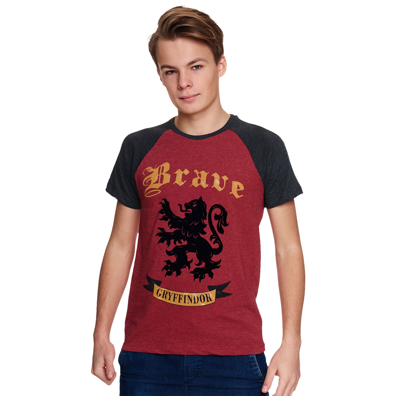 Image produit Harry Potter - T-shirt Brave Gryffindor rouge