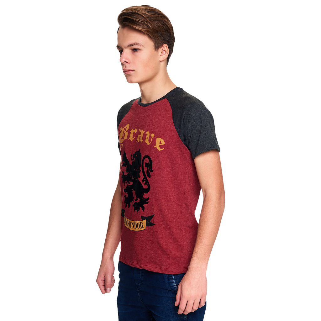 Image produit Harry Potter - T-shirt Brave Gryffindor rouge
