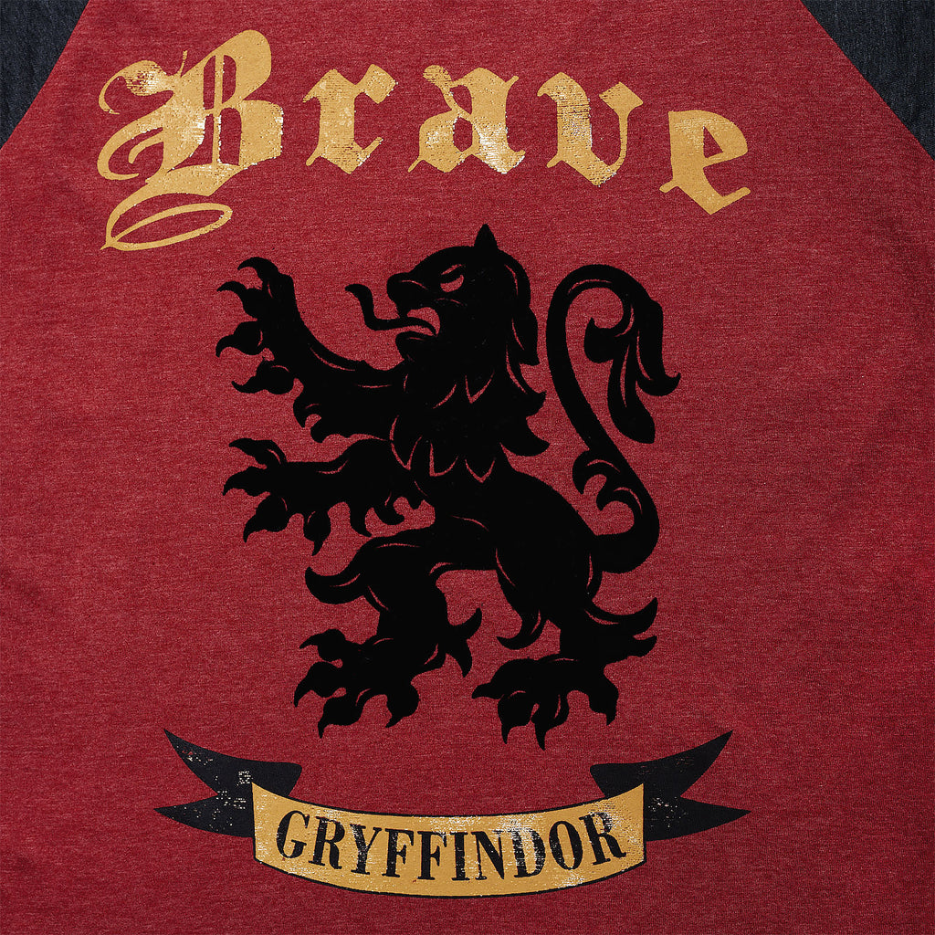 Image produit Harry Potter - T-shirt Brave Gryffindor rouge