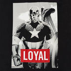 Image produit Avengers - T-shirt loyal Captain America noir