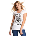 Image produit Harry Potter - T-shirt pour femmes Hogwarts Alumni blanc