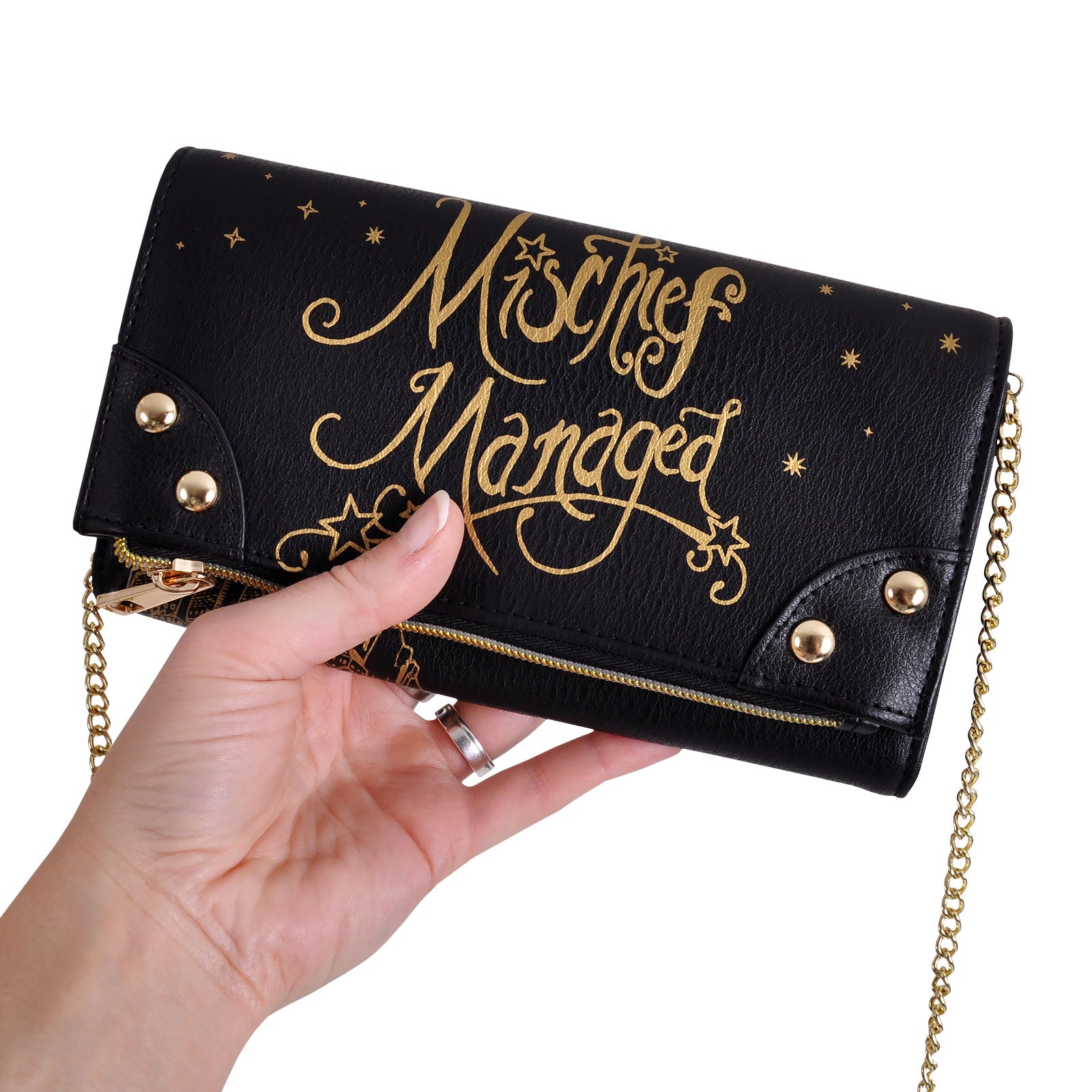 Image produit Harry Potter - Portefeuille Carte du Maraudeur Noir