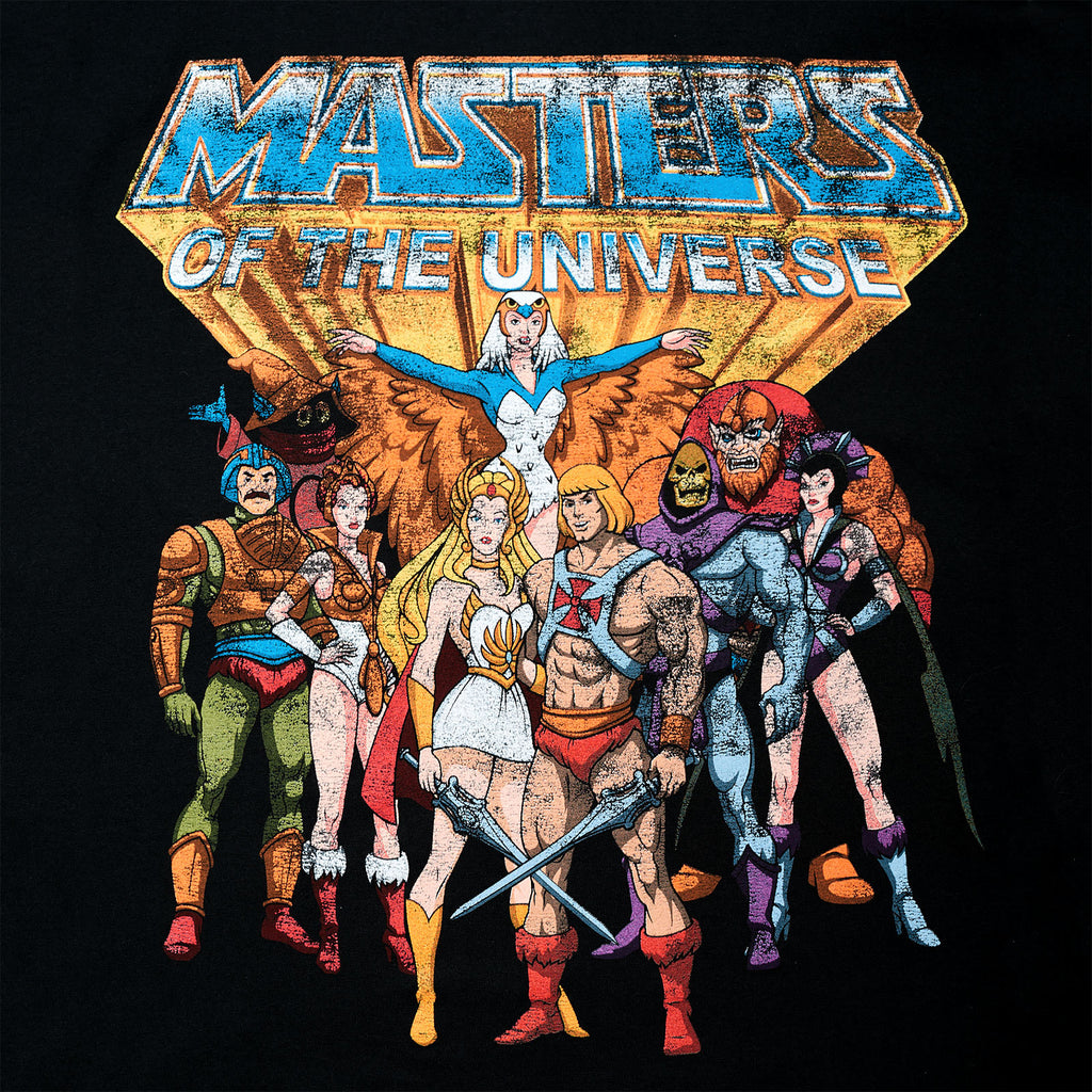 Image produit Masters of the Universe - T-shirt personnages classiques noir