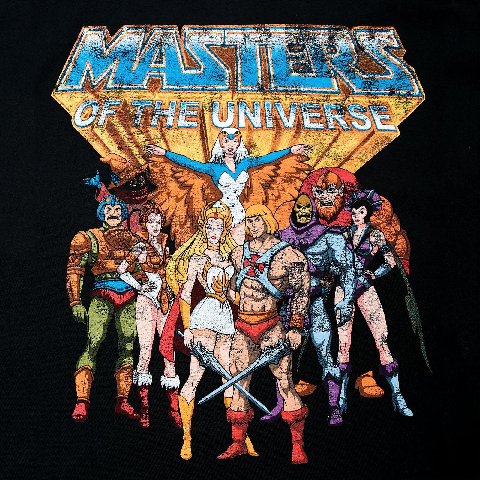 Image produit Masters of the Universe - T-shirt personnages classiques noir