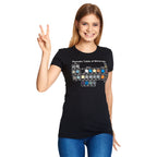 Image produit Minecraft - T-shirt Tableau Périodique Femme