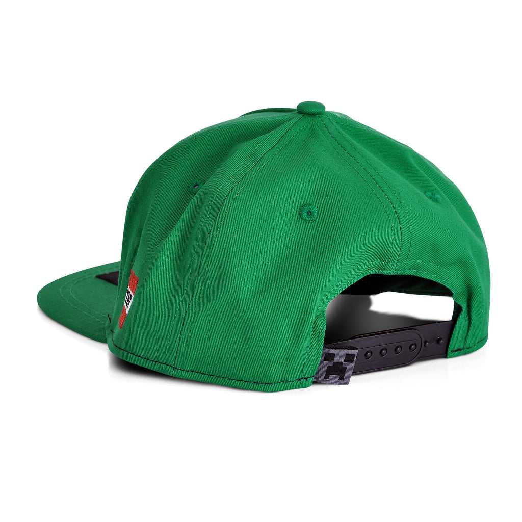 Product image Minecraft - Creeper Snapback Cap for Kids Green