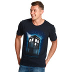 Image produit Doctor Who - Tardis Space T-Shirt bleu