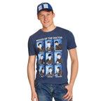 Image produit Doctor Who - Moods du Doctor T-Shirt bleu