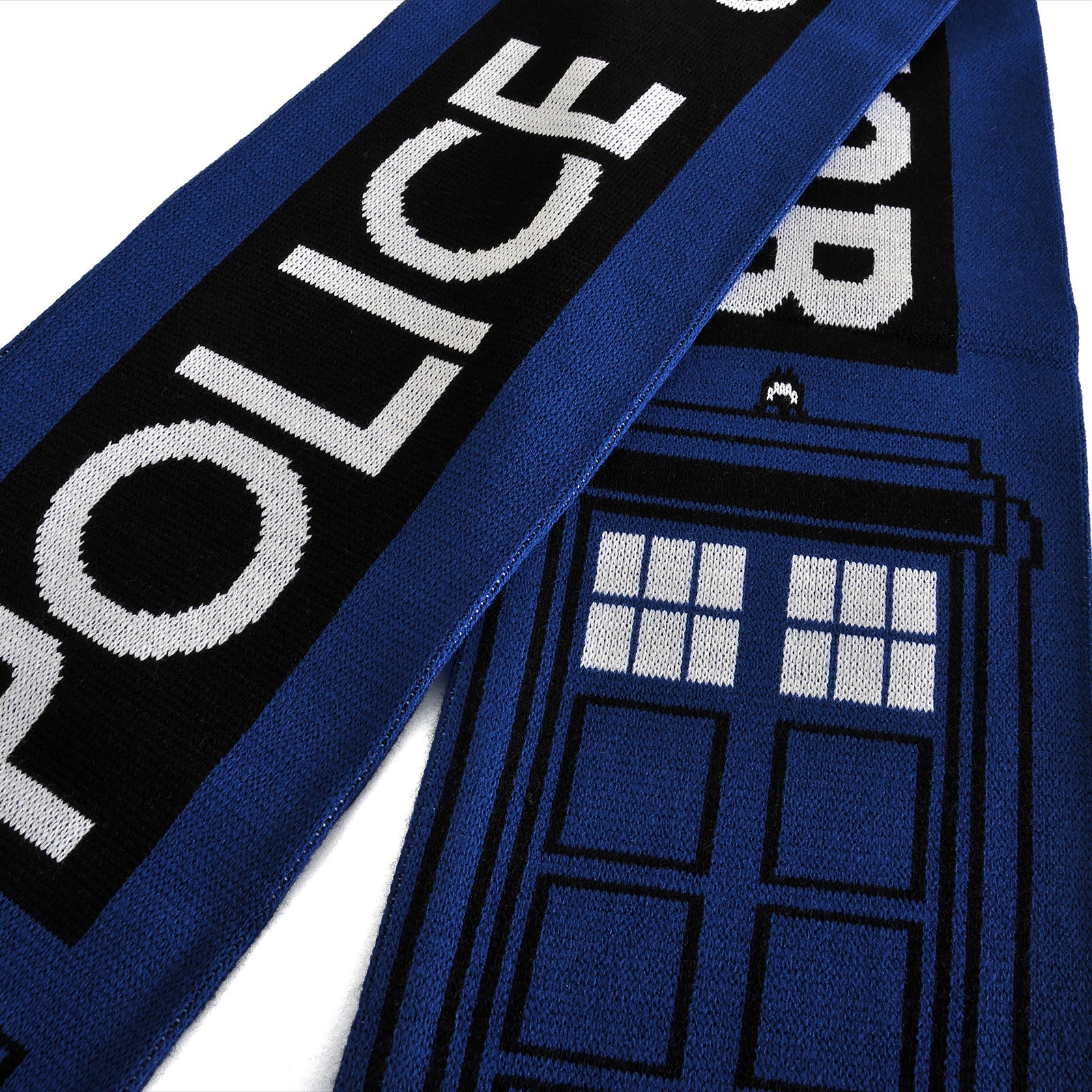 Image produit Doctor Who - Écharpe Tardis Police Box bleue